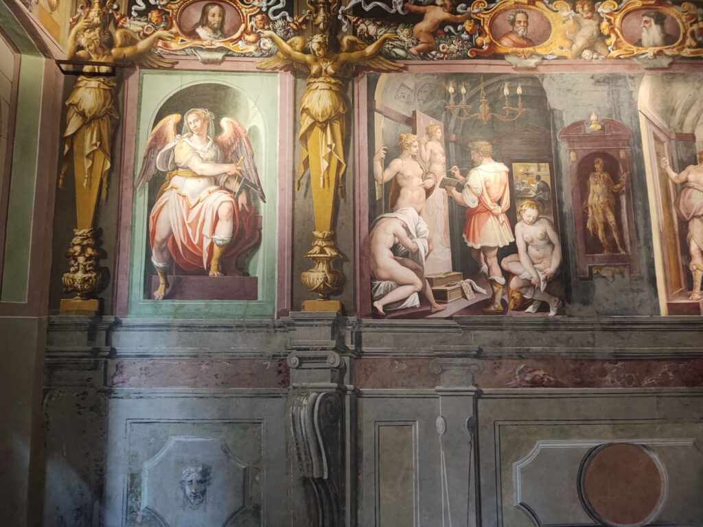 Affreschi a Casa Vasari