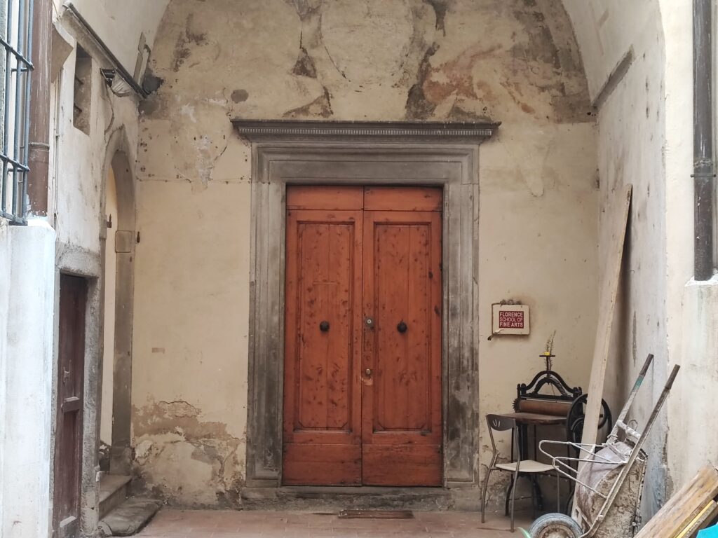 Bottega del Vasari nel quartiere di Santa Croce